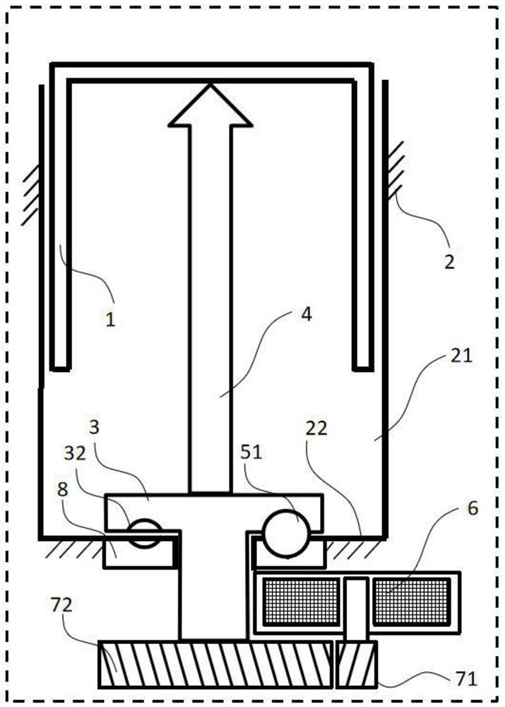 Brake caliper integrated with brake booster