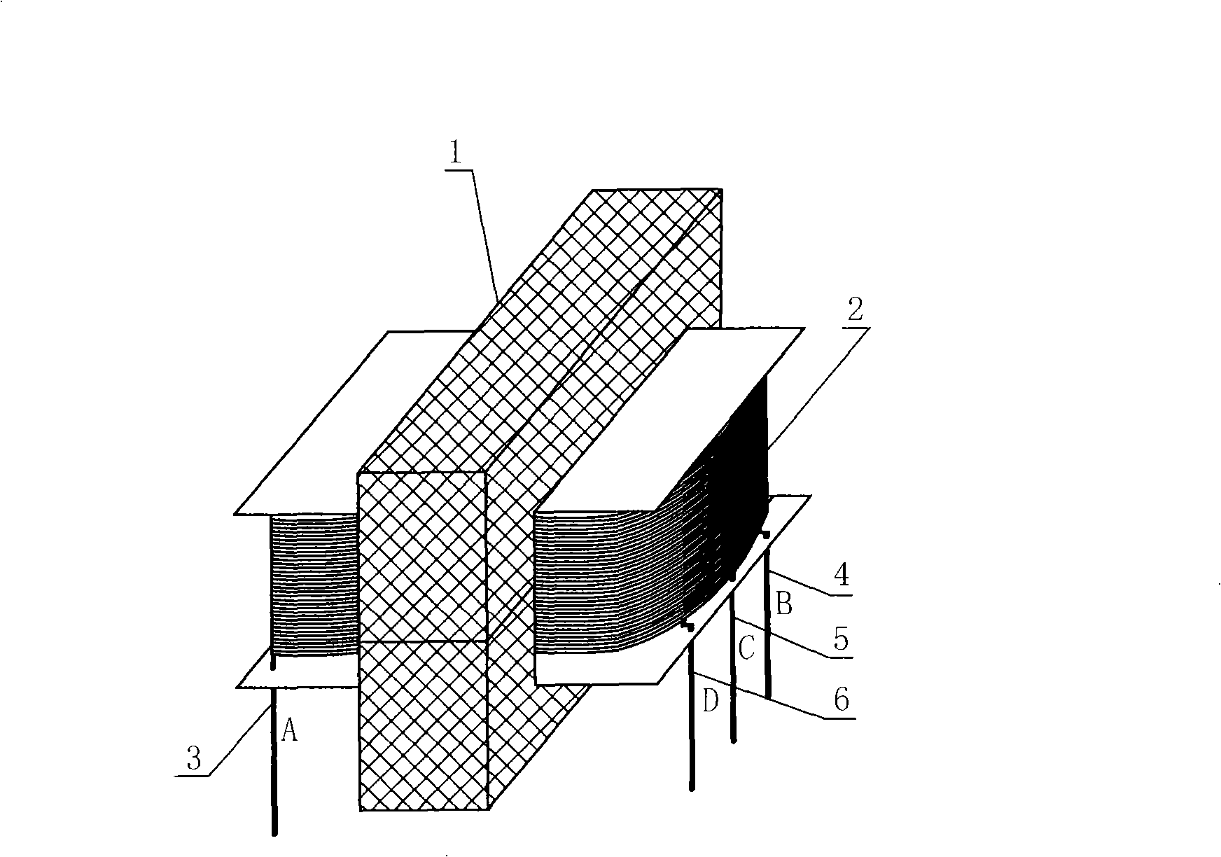 Universal inductor of electric ballast