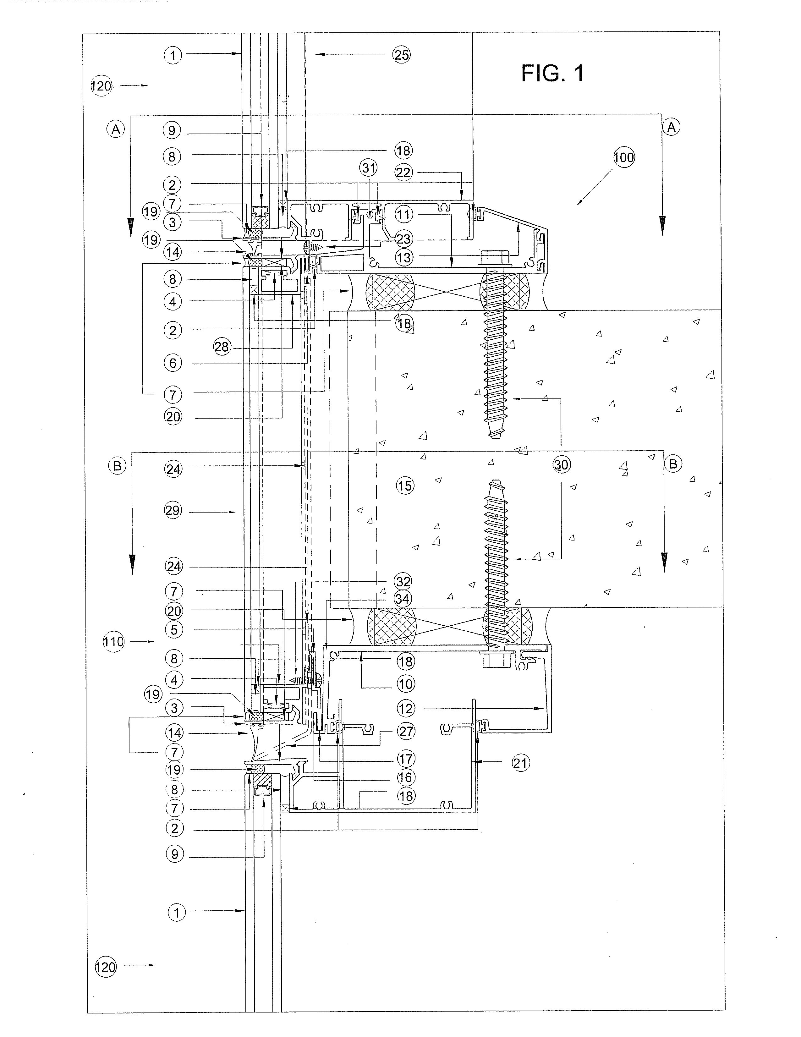 Systems and methods for providing a window wall with flush slab edge covers