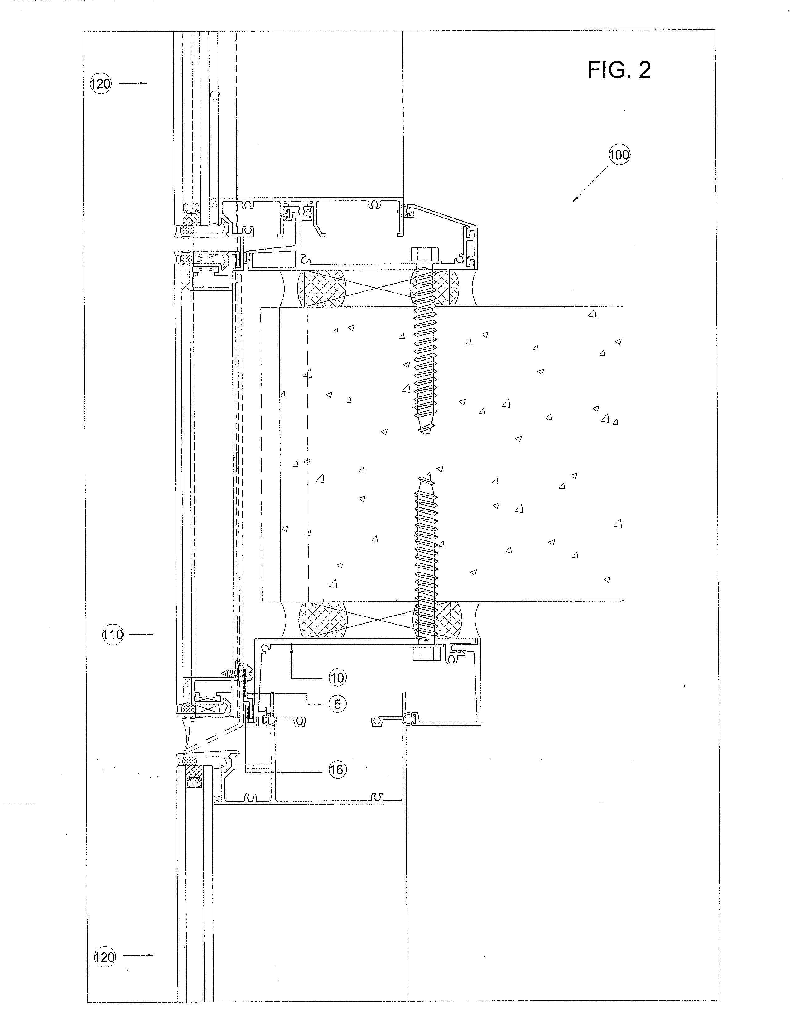 Systems and methods for providing a window wall with flush slab edge covers