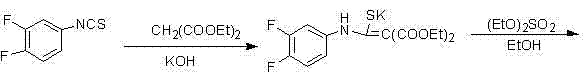 Preparation method for Prulifloxacin