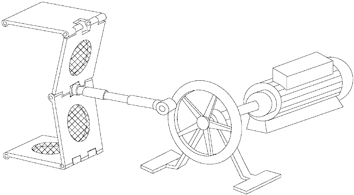 Environment-friendly straw compressing device