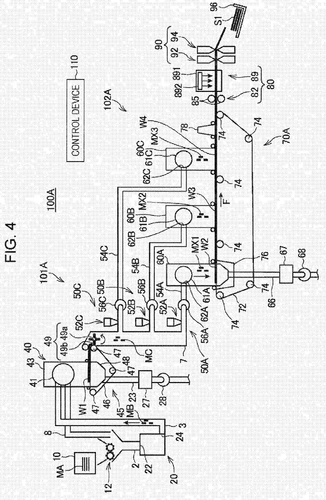 Sheet manufacturing apparatus and sheet manufacturing method