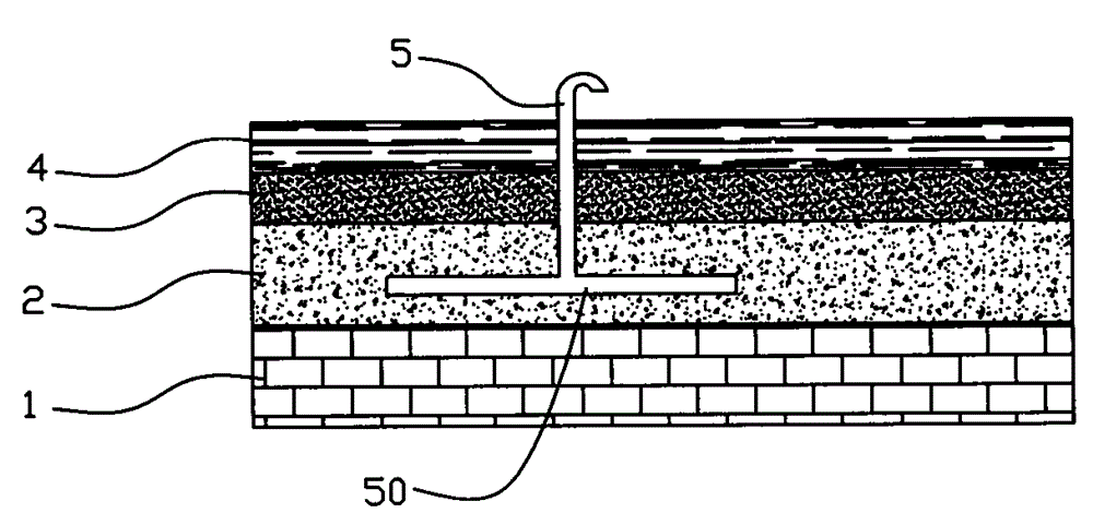 Roof structure with airflow channel