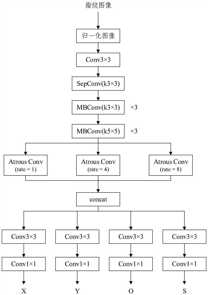 Fingerprint feature extraction method and device, electronic equipment and storage medium