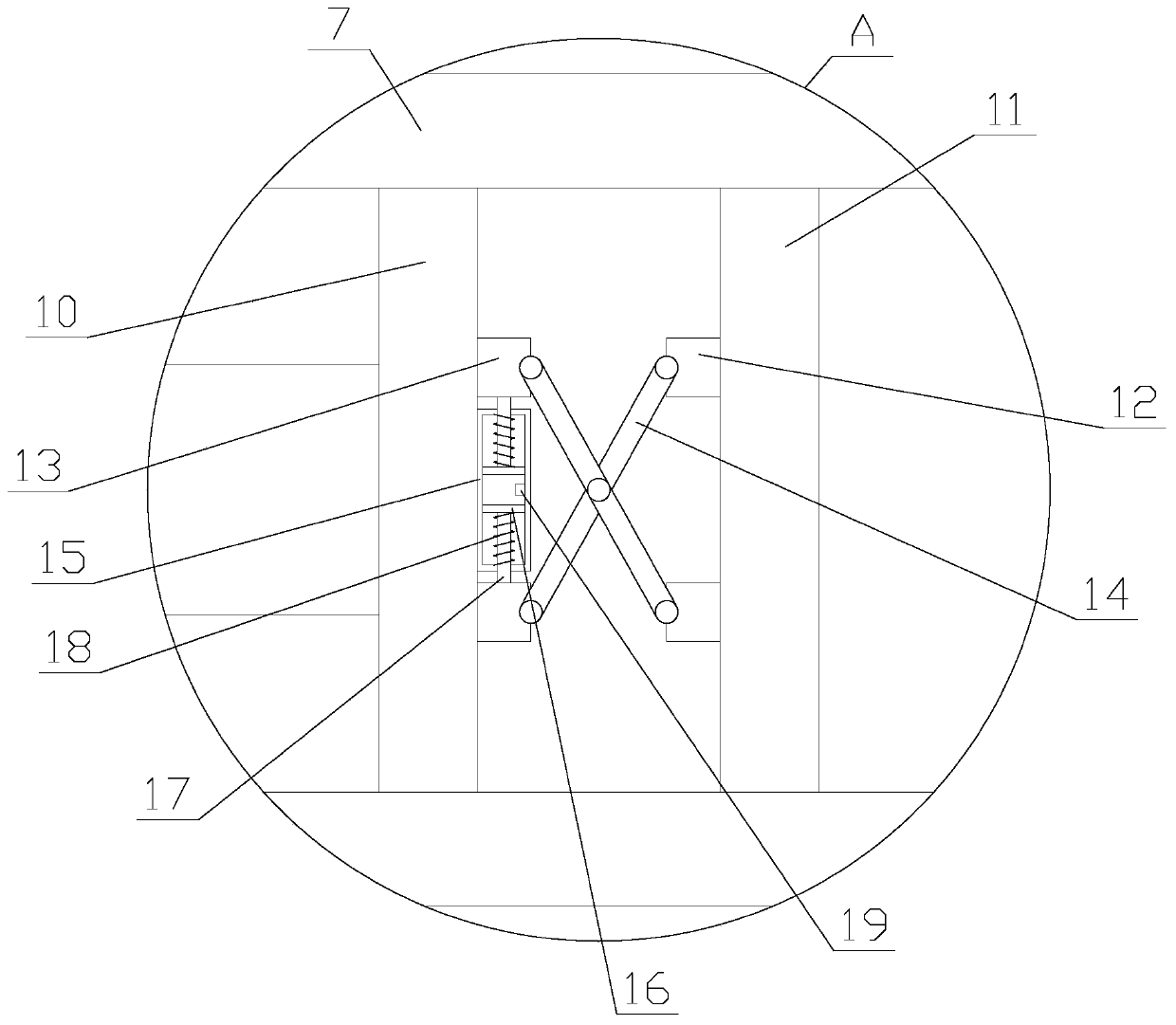 Die-casting equipment with quantifying function for 5G wireless network bridge