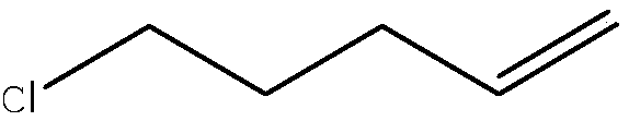 A kind of synthetic method of 5-chloro-1-pentene