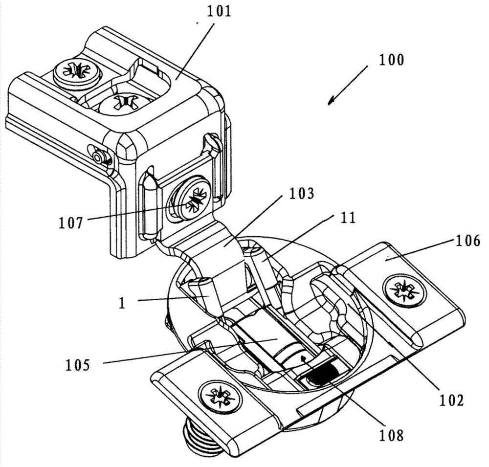 Furniture hinge