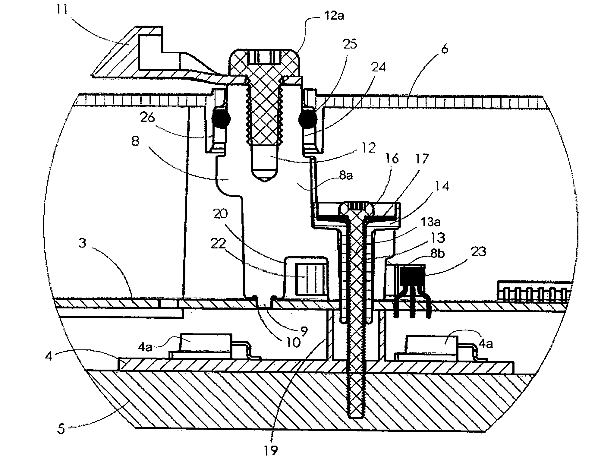 Power terminal and a unit comprising such power terminal