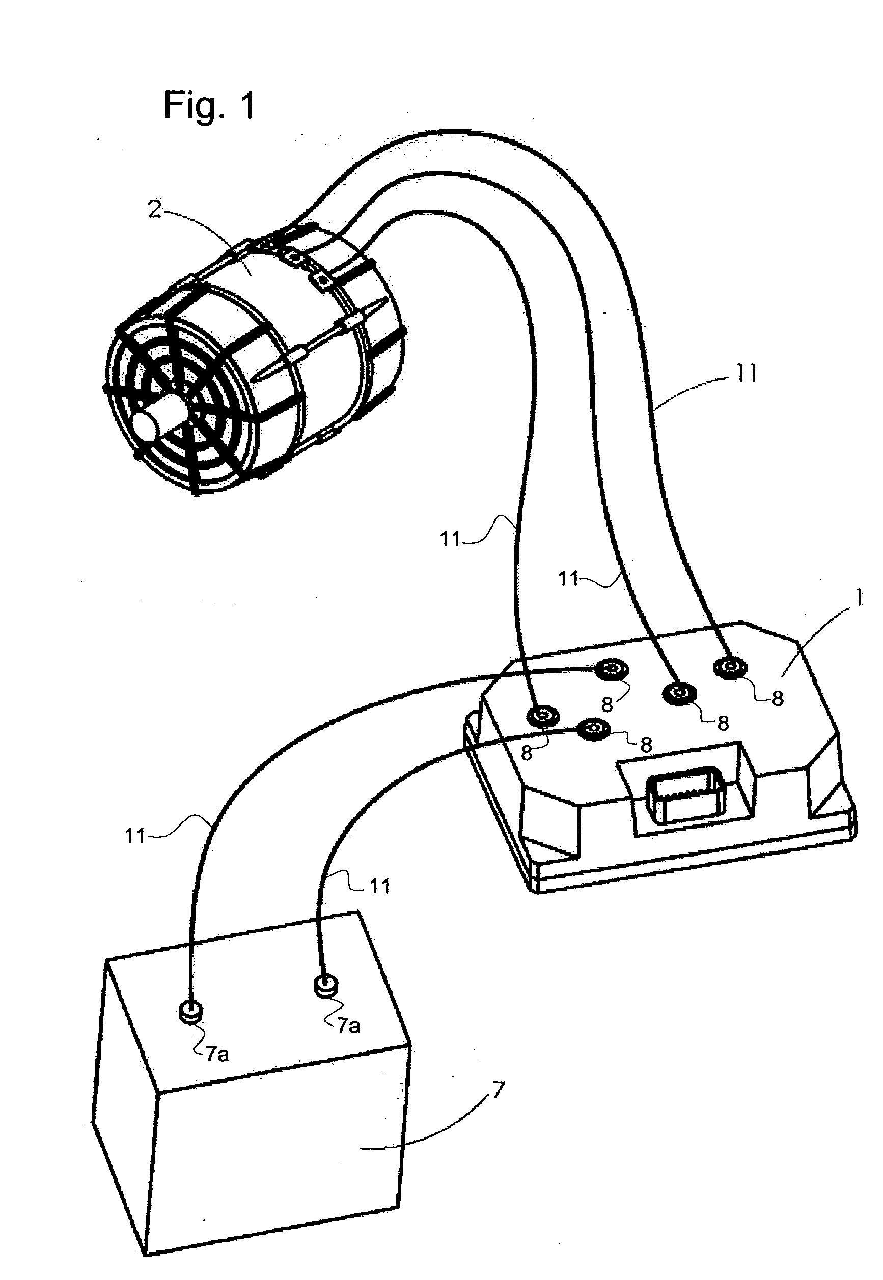 Power terminal and a unit comprising such power terminal