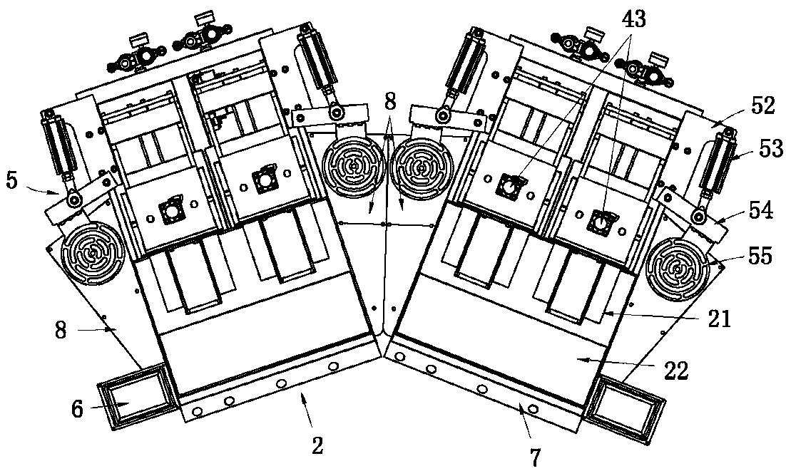 Multi-head semi-automatic setting machine