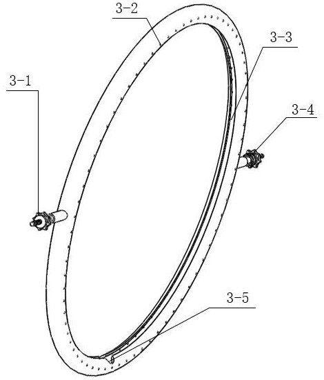 Mechanical device for universal rehabilitation training of wrist joint