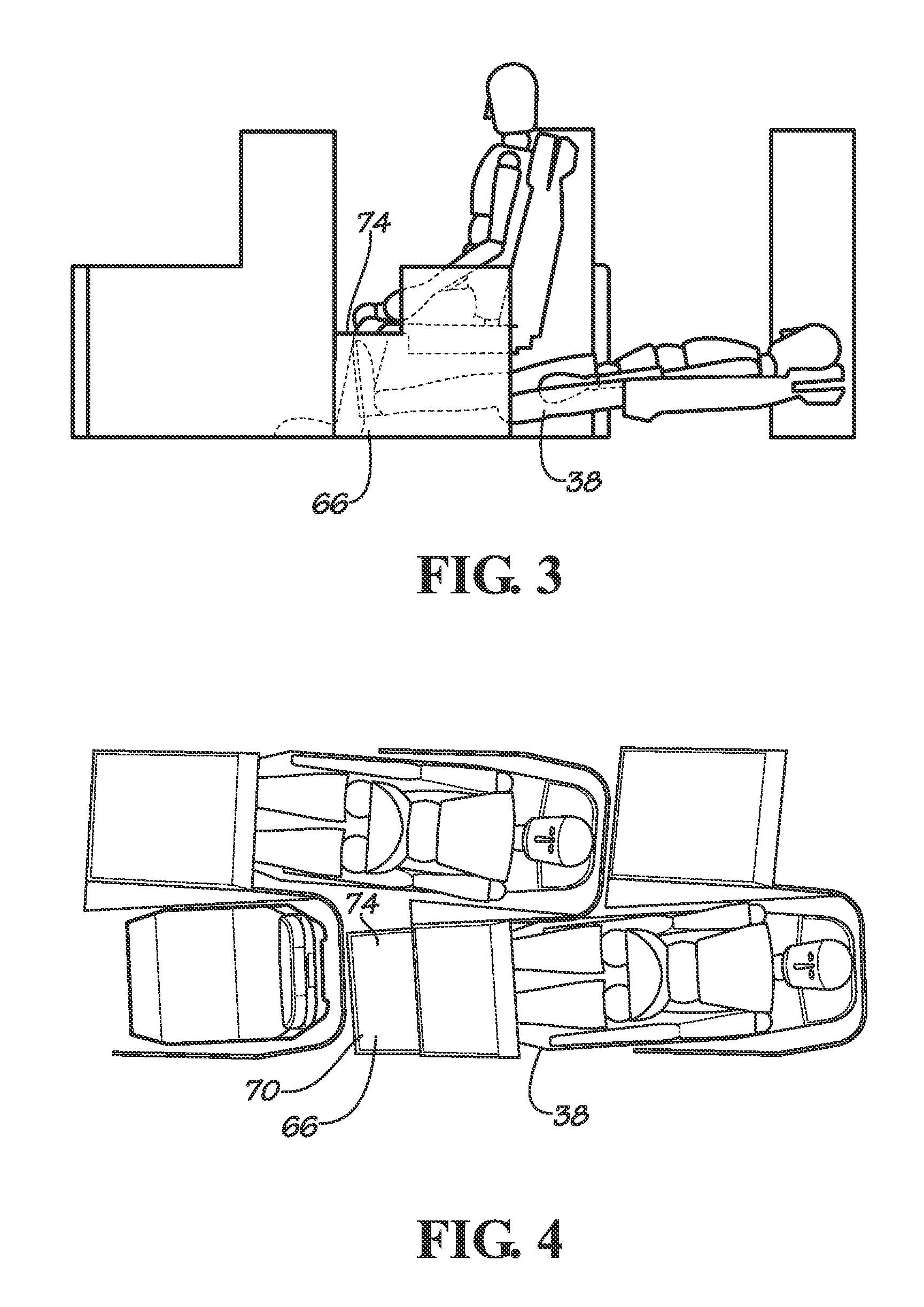 Passenger seating arrangements