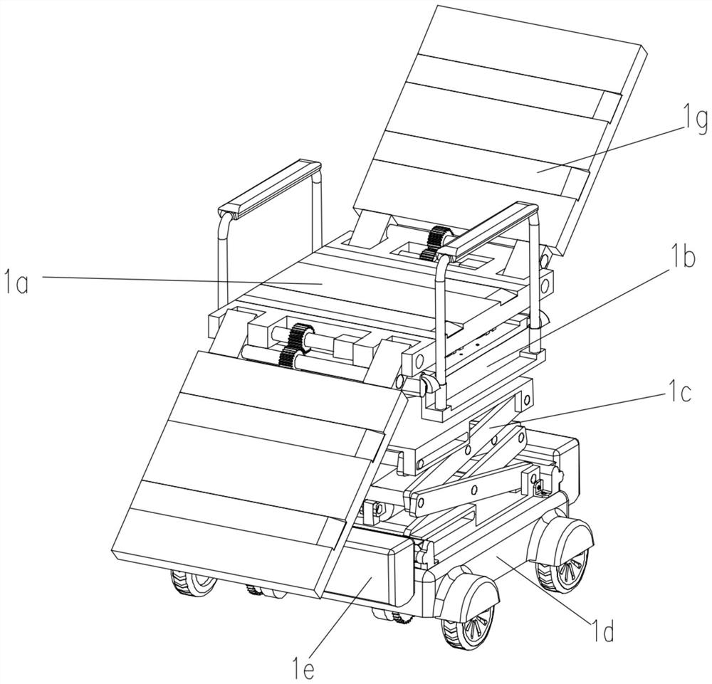 Self-balancing electric wheelchair