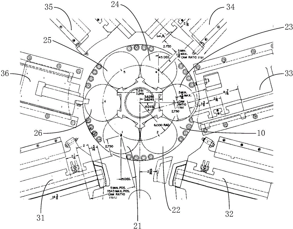 Oil pipe connector machining device and method