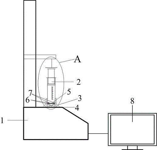 Apparatus and method for testing permeability of porous material