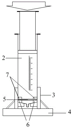 Apparatus and method for testing permeability of porous material