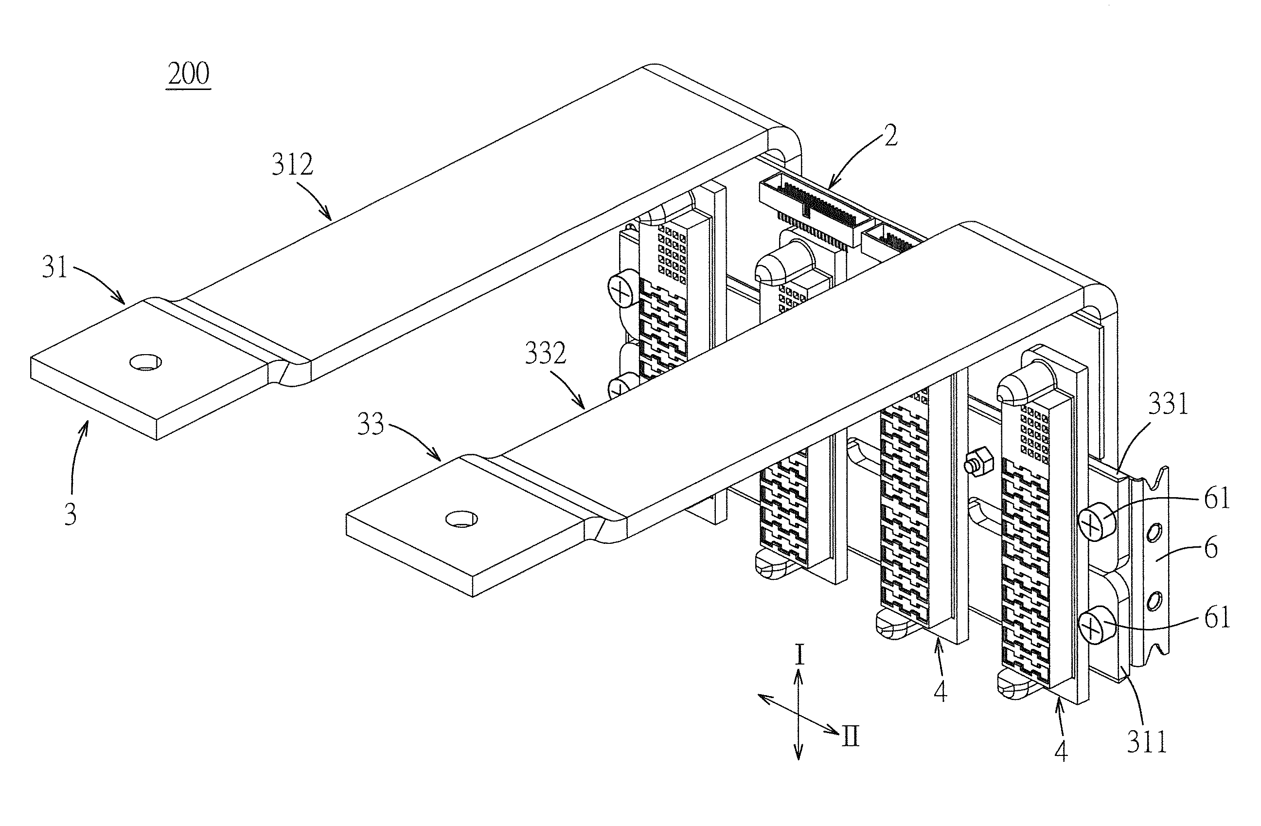 Power distribution device and assembling method thereof