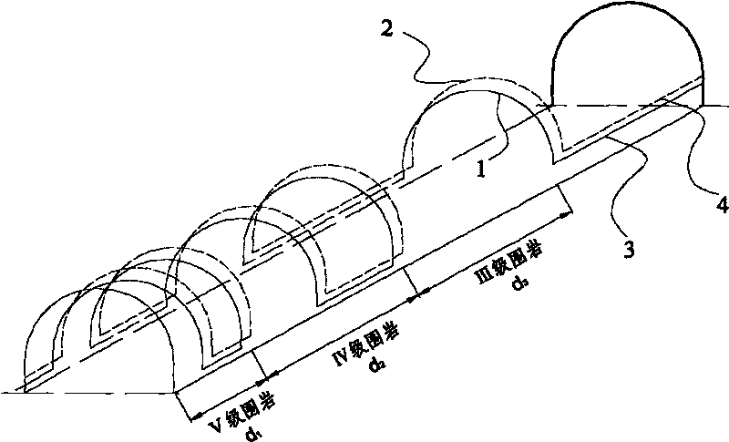 Health-monitoring system of distributed sensing fiber tunnel