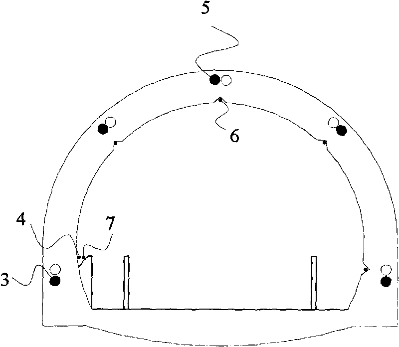 Health-monitoring system of distributed sensing fiber tunnel