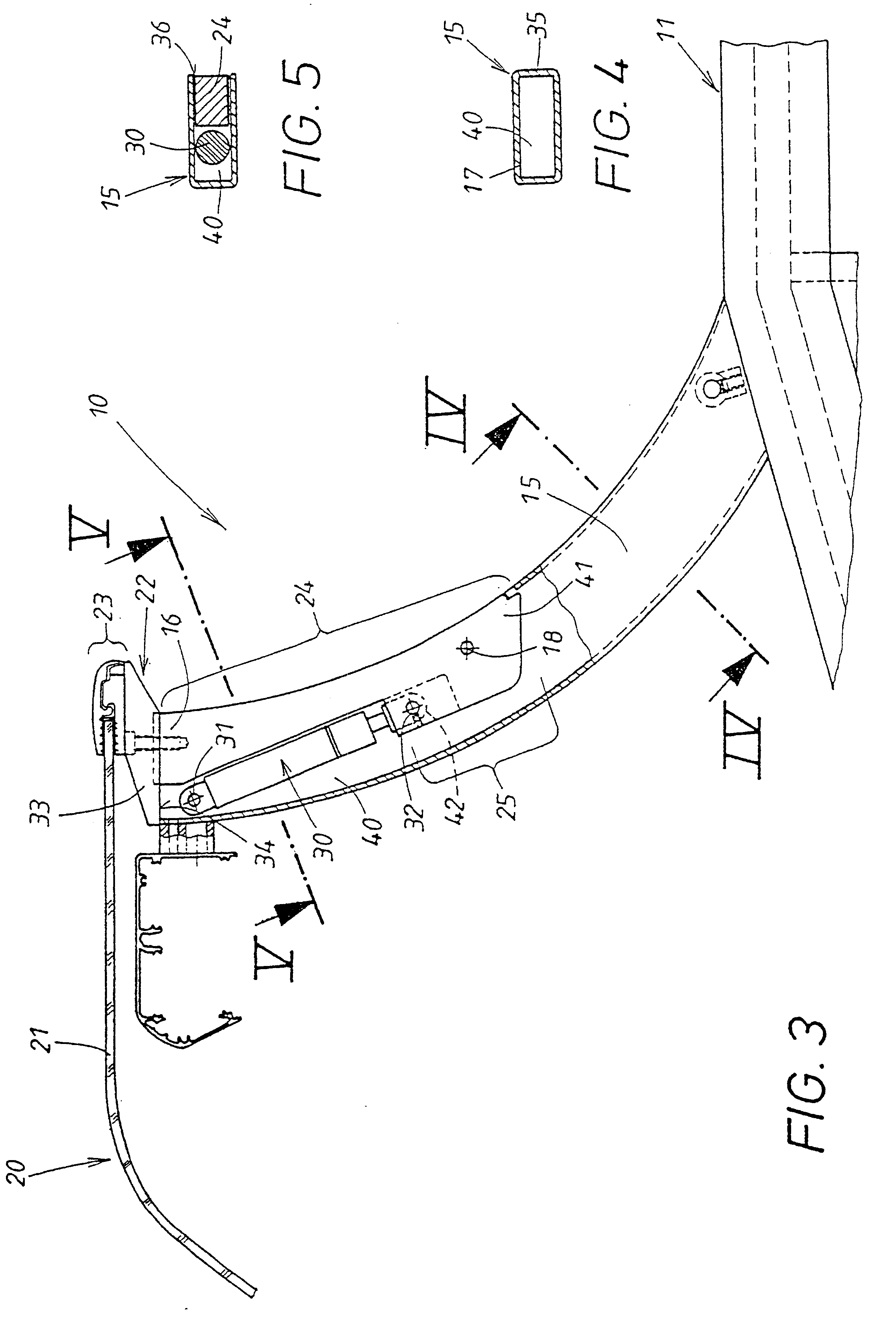 Counter for presenting and/or selling goods