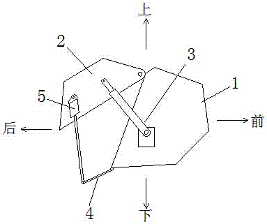 Bale releasing device for round bale machines