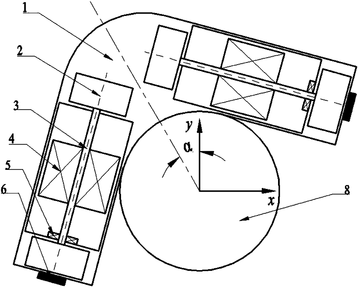 Active and semi-active electromagnetic vibration suppression system