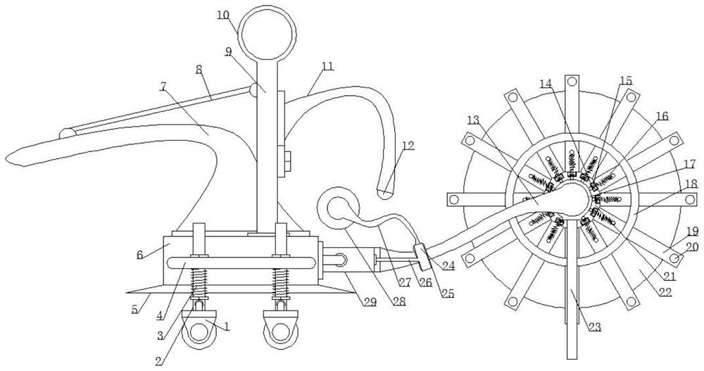 Dust cleaning device for building construction