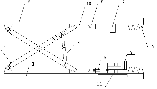 Flue flange centering and pressing device and method