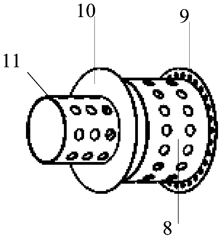 Silencer and engine