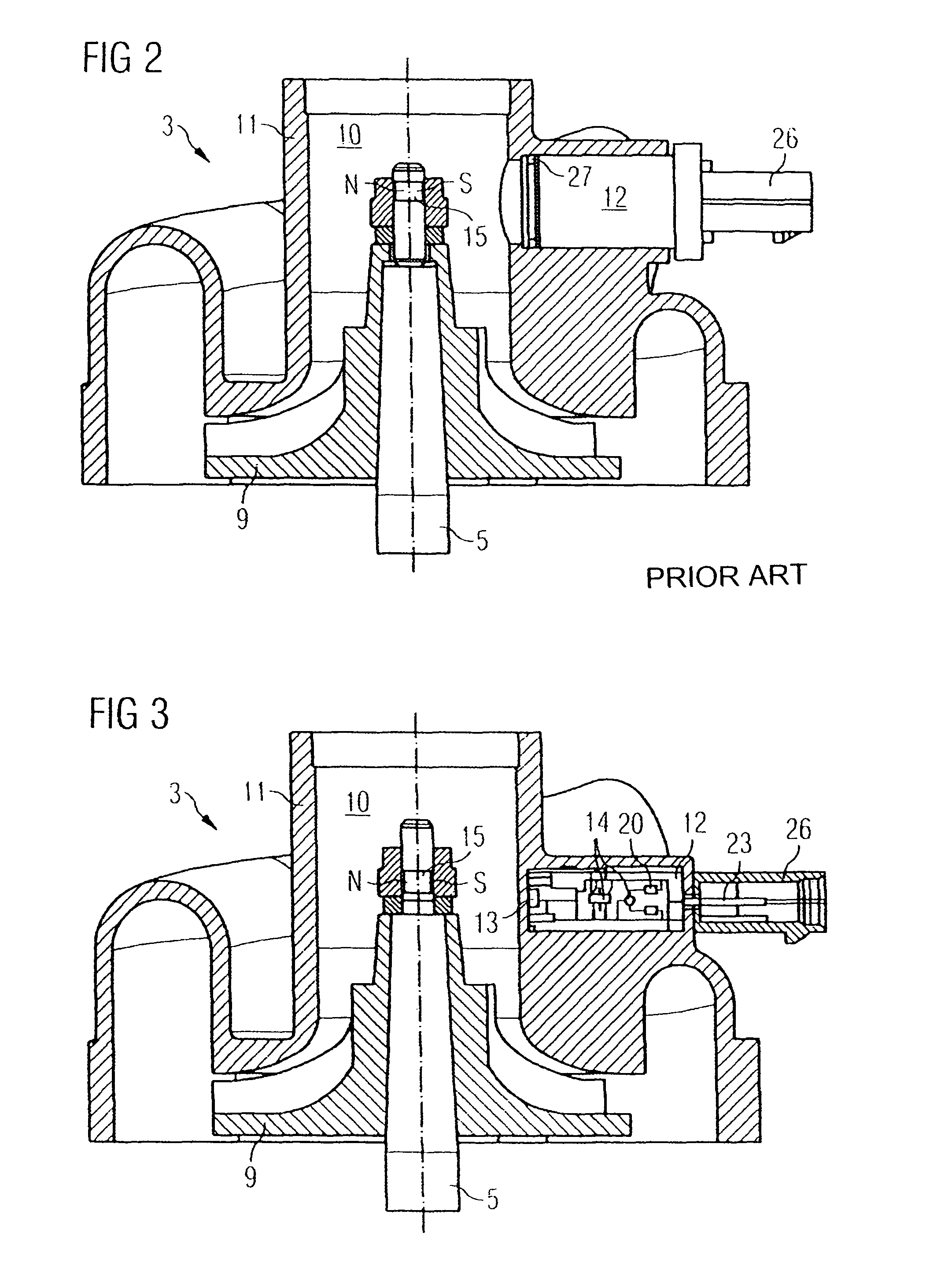 Compressor casing for an exhaust gas turbocharger