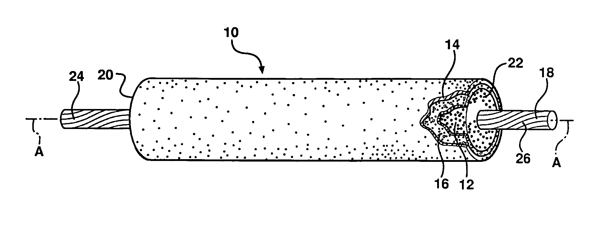 Sanding rope and method of forming same