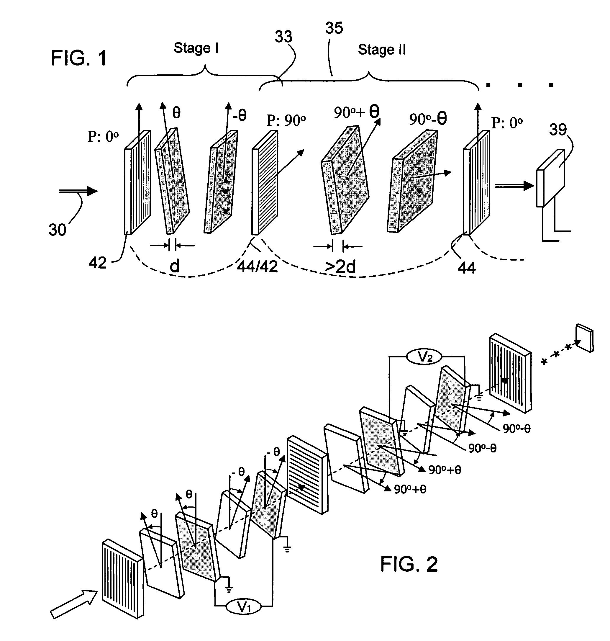 Multi-conjugate liquid crystal tunable filter