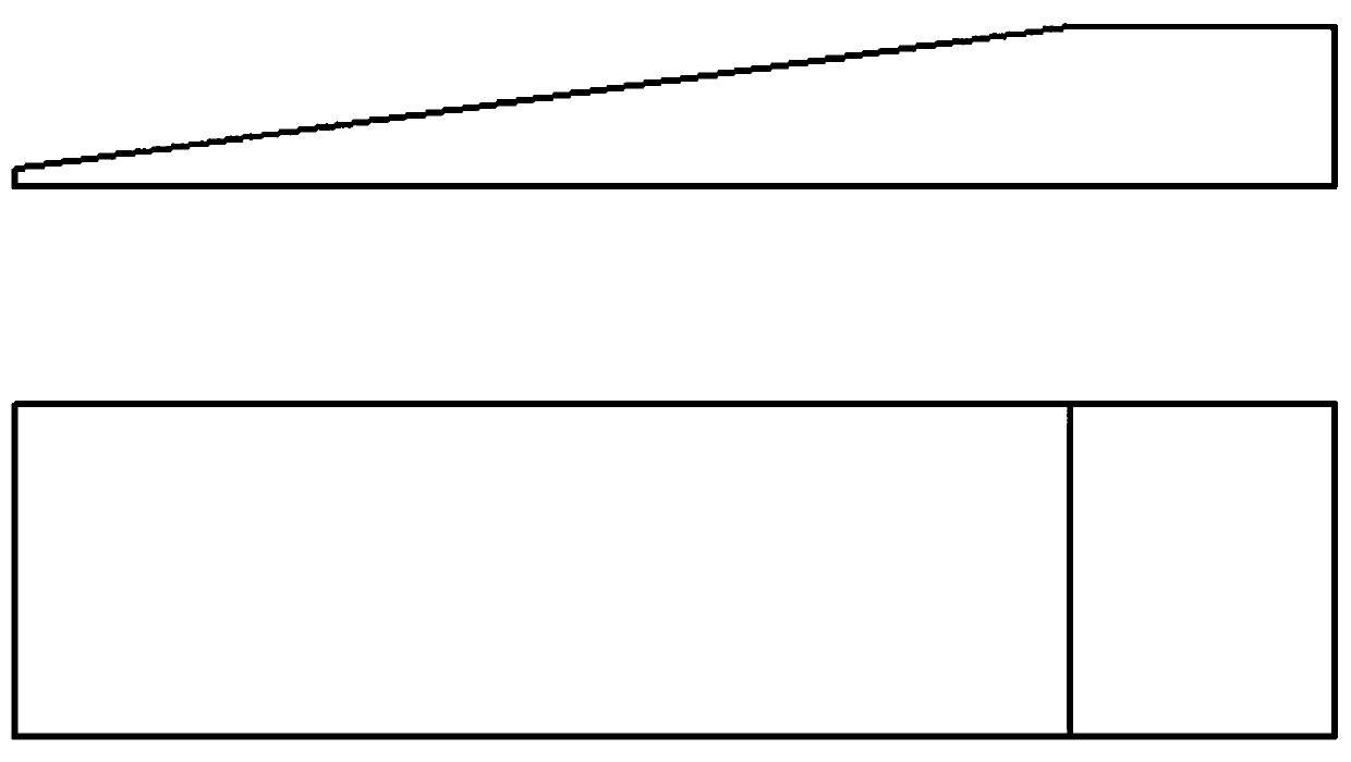 Microwave high-power material and preparation process thereof