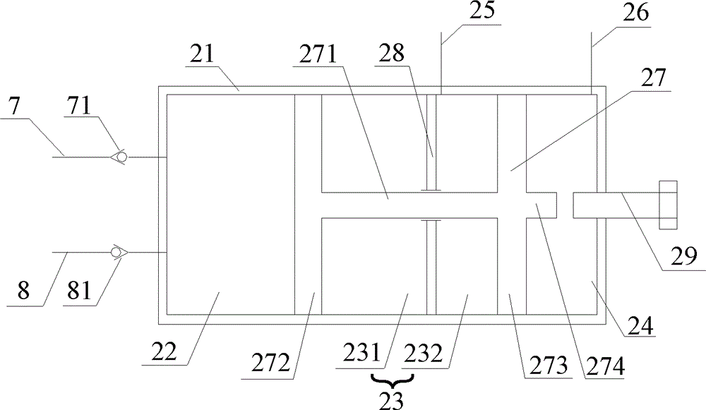 Thin oil lubricating and injecting system without motor to drive in injection molding machine and thin oil lubricating and injecting device