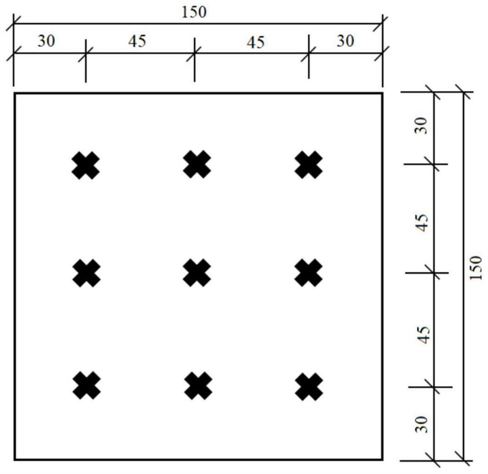 Test method for in-situ characterization of anisotropy of 3D printing concrete