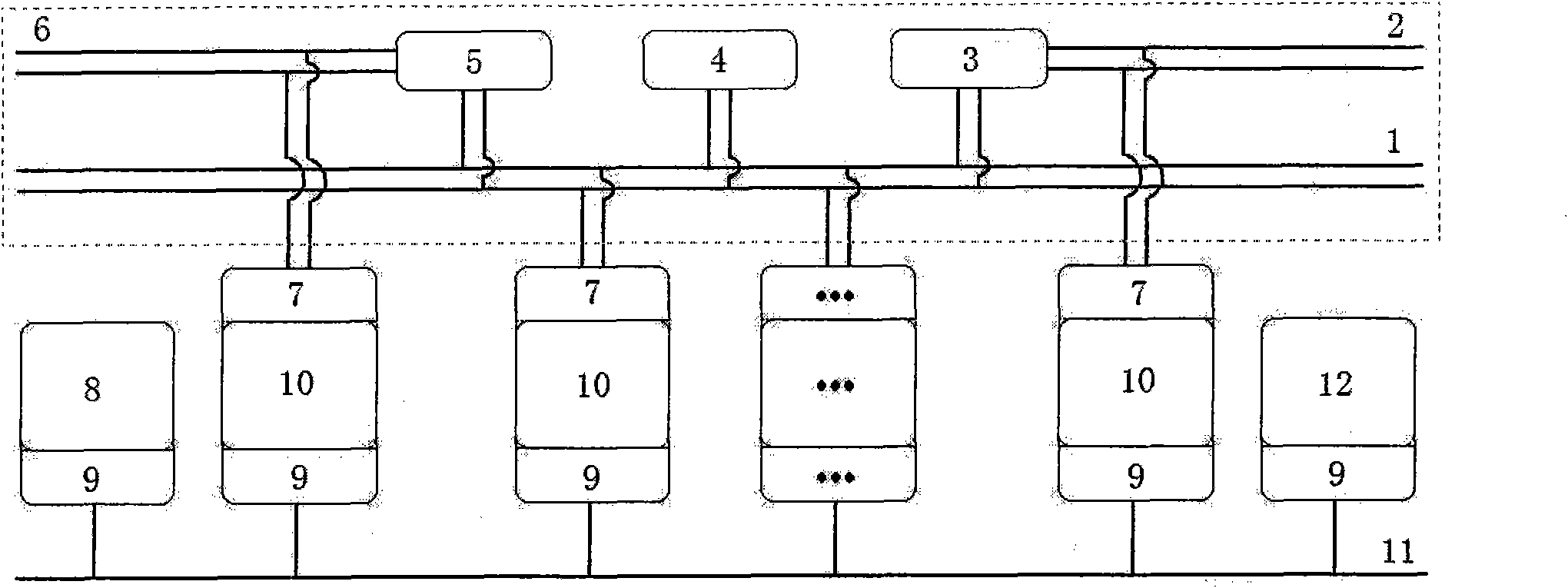 Automobile chassis integrated control-oriented vehicle-mounted CAN-BUS testing and evaluation system