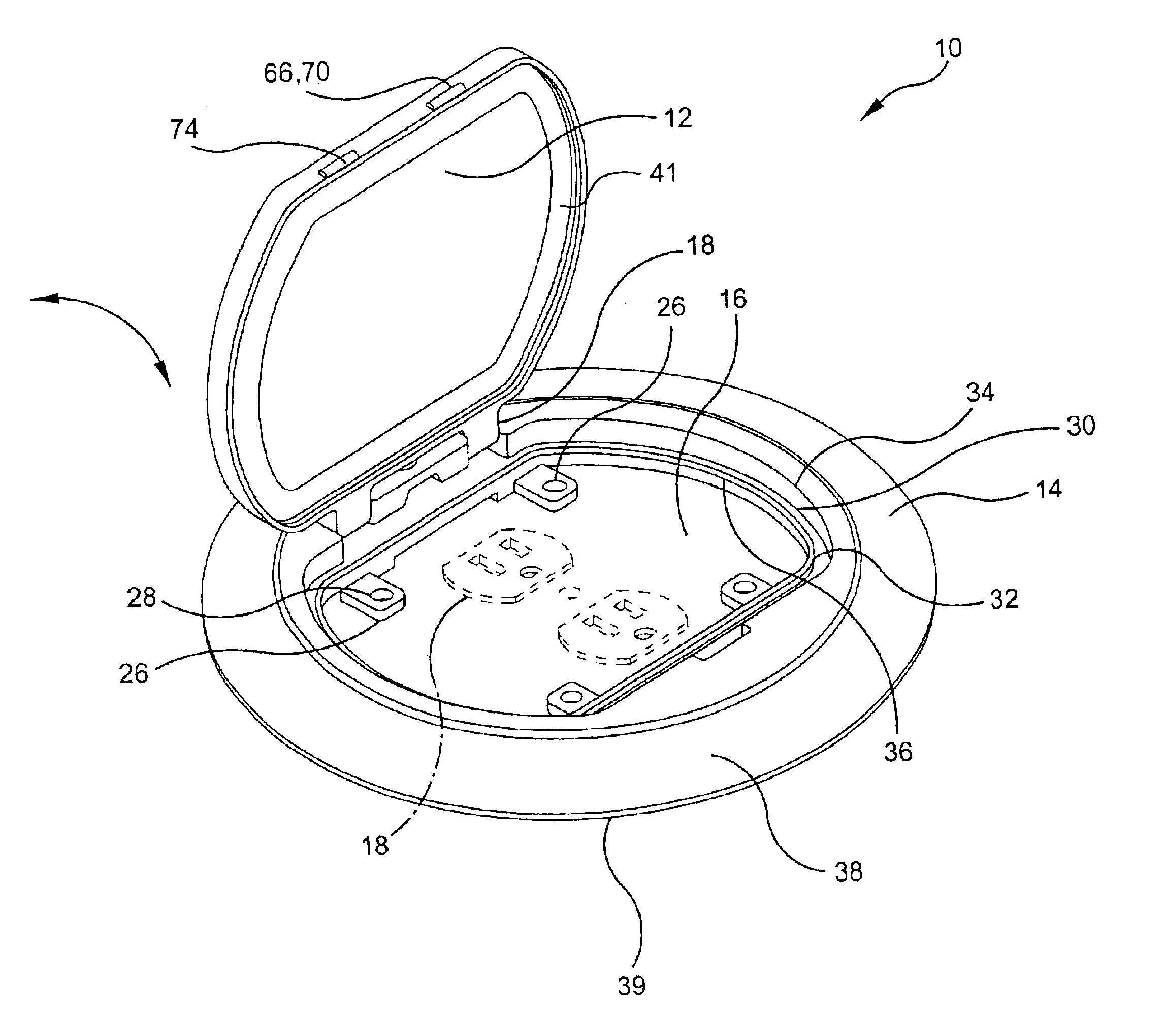 Cover assembly for an electrical box