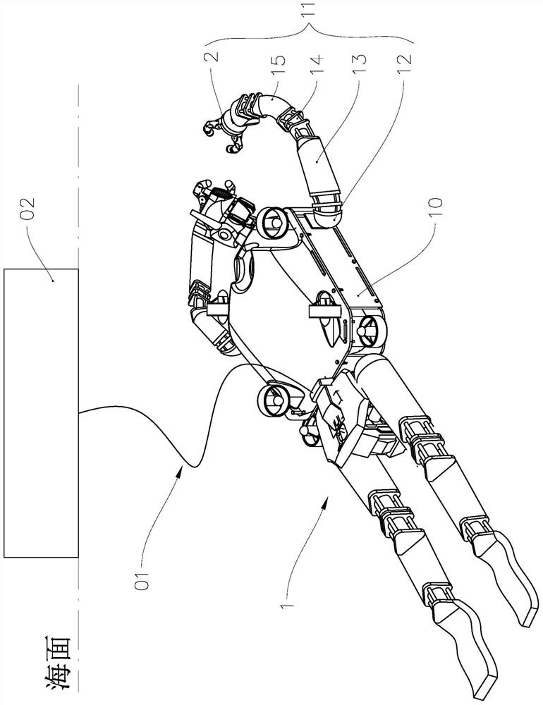 Robot frogman, shape memory alloy wire driving assembly and manufacturing method of shape memory alloy wire driving assembly