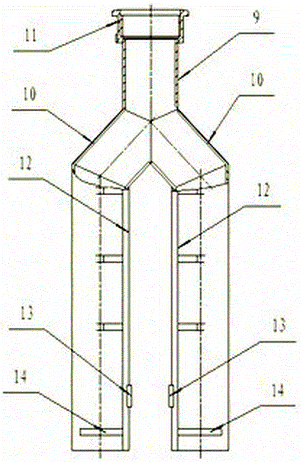 Impact drill bit of full-hydraulic reverse circulation drilling machine