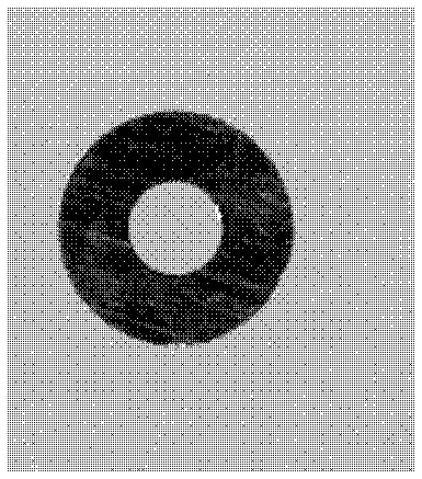 Molybdenum foil mesh for transmission microscope and scanning microscope and method of making the same