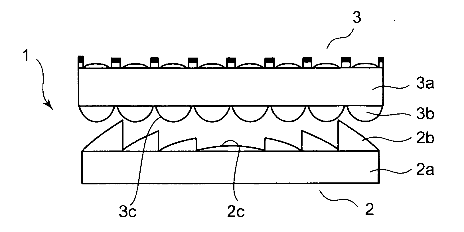 Lens sheet for screen