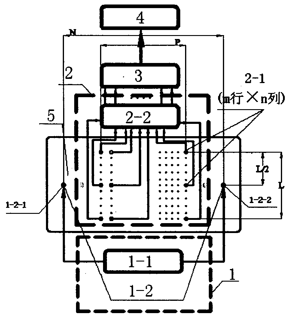 Underwater active electric field imaging device