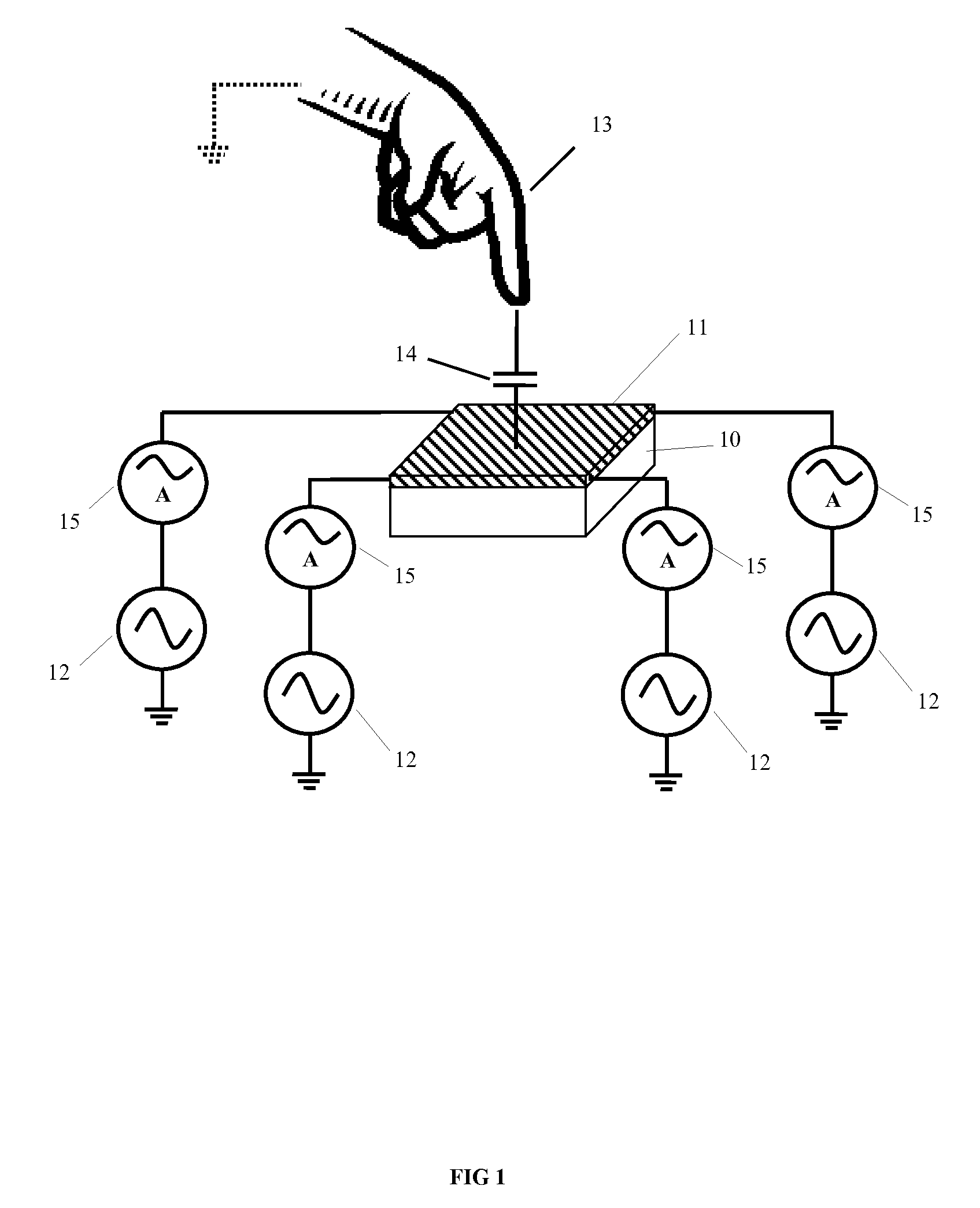 Dual mode capacitive touch panel