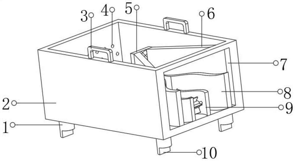 Tadpole seedling collecting device