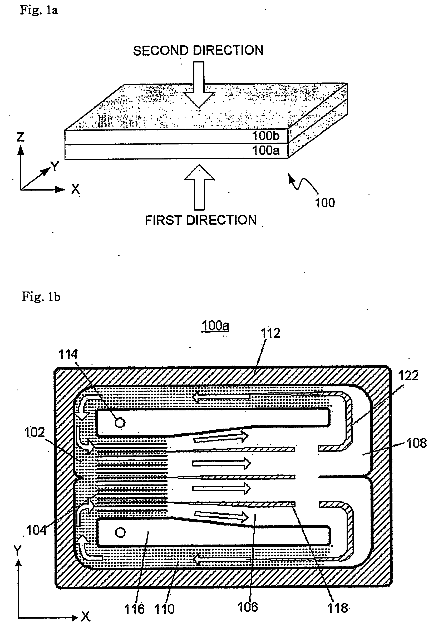 Cooling device of thin plate type for preventing dry-out