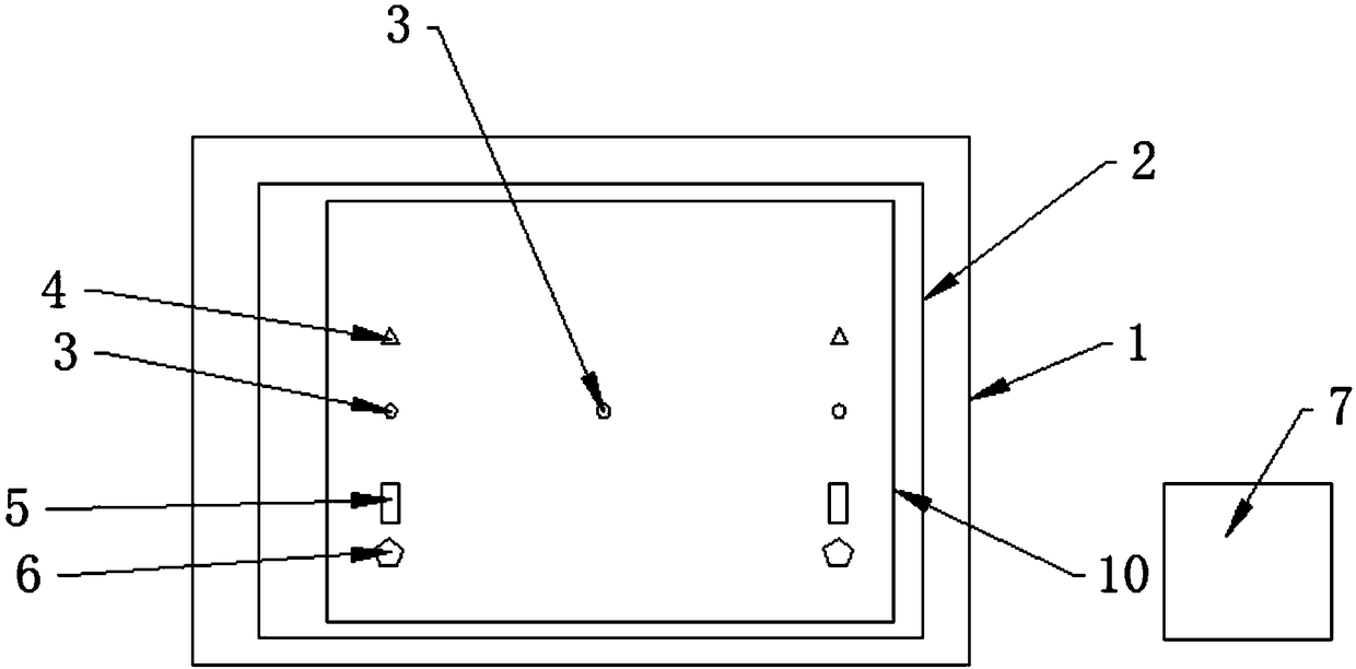 Structure and method capable of preventing side bulging of negative pole piece of lithium battery during drying