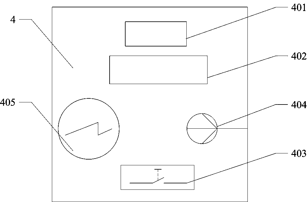 System for carrying out new energy consumption by adopting heat supply distributed regulation and control