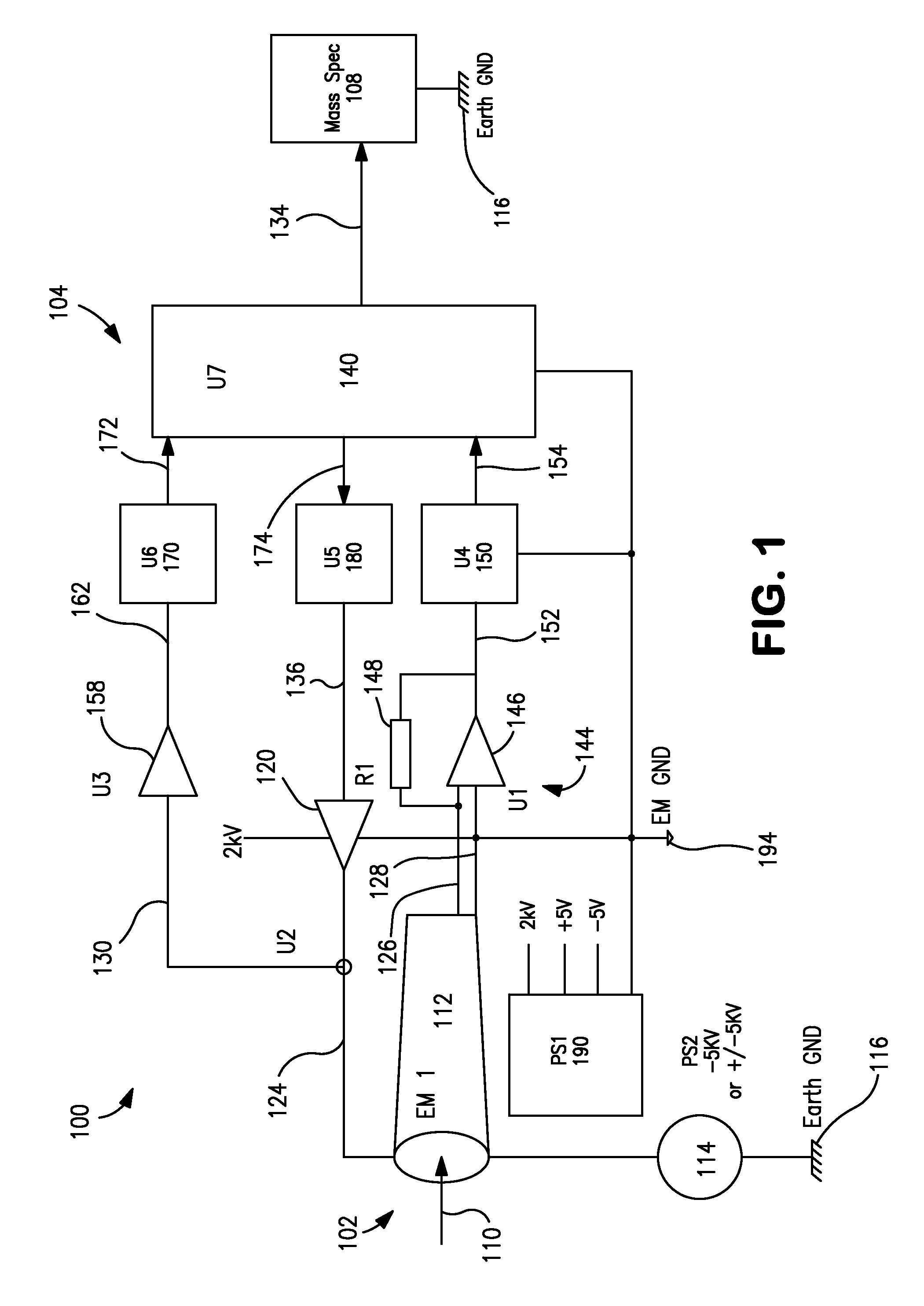 Real-time control of ion detection with extended dynamic range