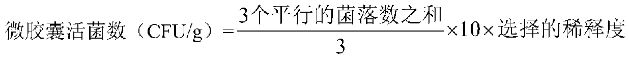 Preparation method of oral animal bifidobacterium microcapsule